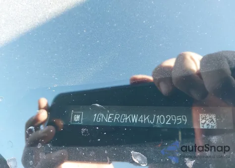 2019 Chevrolet Traverse 1Lt from USA, damaged, VIN 1GNERGKW4KJ102959